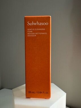 Sulwhasoo Gentle Cleansing Foam 25mL Mini BNIB